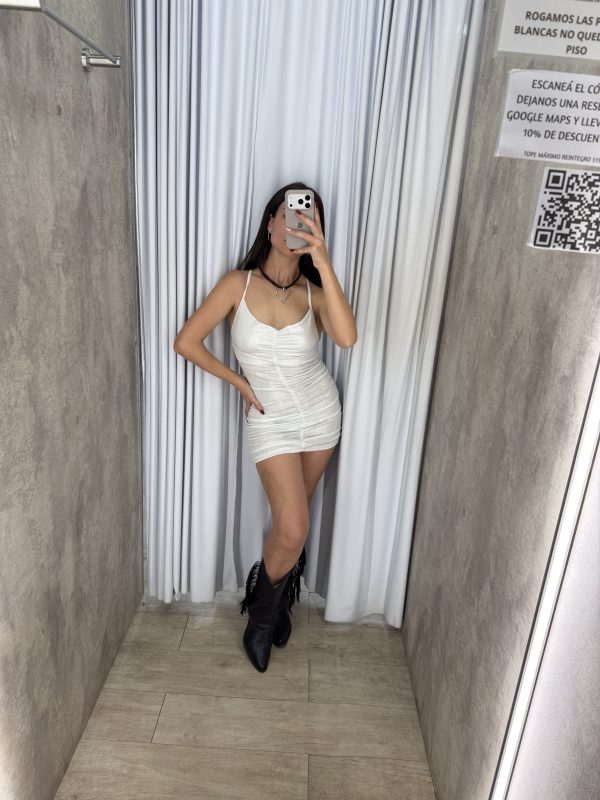 VESTIDO BRILLO ELASTICO
