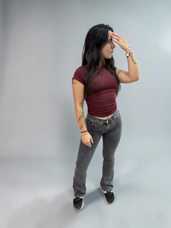 JEANS MV OXFORD GRIS