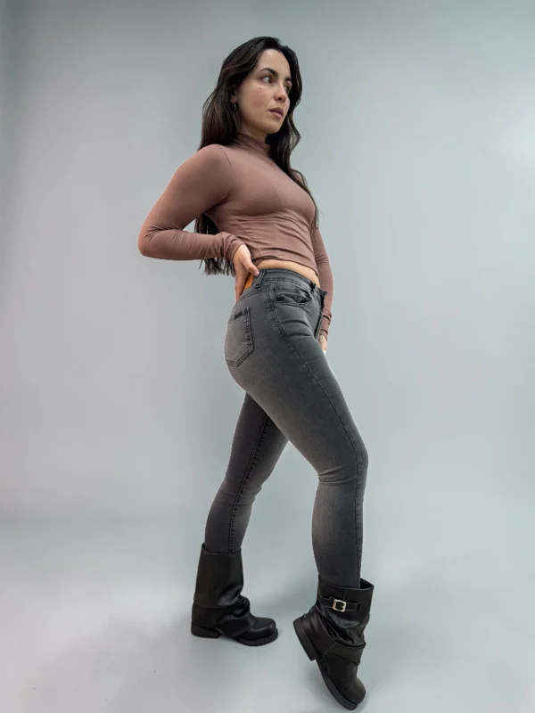 JEANS ICONIC GRAY